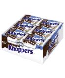 Buy Knoppers Black and White - 24 x 25g Waffle Cuts with Dark Cocoa & Nougat Cream - International Shipping Available - Buy Online on GoSupps.com