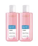 L'Oreal Paris Skincare HydraFresh Toner Face Toner, Alcohol Free Toner with Pro-Vitamin B5 for a Smoother, Brighter Complexion, 2 Count 8.5 Fl Oz (Pack of 2) - Buy Online on GoSupps.com