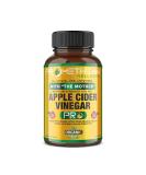 Certified Organic Apple Cider Vinegar Capsules Pro with Mother Acv Pills Detox Cleanse Acid Reflux Relief Support Supplement Ginger Root Cayenne Pepper Powder - Buy Online on GoSupps.com