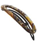 Camila Paris CP3365 French Handmade Hair Barrette Clip - Onyx | Metal-Free Closure, Strong Hold Grip | Stylish Hair Accessories for Women and Girls - Made in France - Buy Online on GoSupps.com