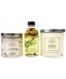 Abundance Intention Ritual Set | 100% Natural | Includes 10 oz Soy Candle  4 oz Intention Oil & 8 oz Bath Salts | Prosperity  Success  Good Fortune Rituals | Wiccan  Pagan  Metaphysical  Spiritual - Buy Online on GoSupps.com