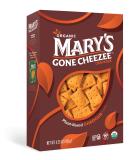 Mary's Gone Crackers Cheezee Plant-Based Crackers, Cheddar Flavor, Vegan, Dairy Free, Toasty & Tangy Organic Snack (1 Pack) Cheddar 1 Pack - Buy Online on GoSupps.com