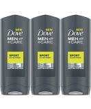 Dove Men+Care Sport Active+Fresh Body Wash 13.5 oz (400ml) - Pack of 3 | International Version - Buy Online on GoSupps.com