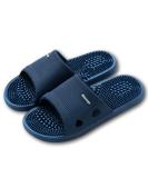 HONYUN Acupressure Foot Massage Slippers - Relief for Neuropathy, Arthritis, Plantar Fasciitis - Men/Women Indoor Non-Slip Sandals - Blue, Size 9-9.5 - Buy Online on GoSupps.com