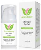 Peptide & Hyaluronic Acid Eye Cream Gel for Dark Circles & Puffiness - 0.5 fl. oz - Buy Online on GoSupps.com