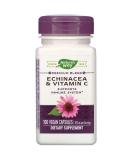 Natures Way Echinacea & Vitamin C - 100 Capsules for Immune Support - Buy Online on GoSupps.com