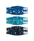 Buy Cuteebone Male Washable Dog Diapers - 3 Reusable Belly Bands for High-Suction Comfort - Sizes L (43-53.5cm) - Perfect for Home & Travel - Buy Online on GoSupps.com