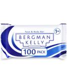Bergman Kelly Hotel Soap Bars White Tea 1 oz 100 PK - Luxury Bulk Amenities for Airbnb, Motel & Guest Bath - Buy Online on GoSupps.com