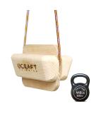 Ucraft Pocket-Sized Climbing Fingerboard | Double-Sided Grip Strength Training Board | Wooden Hang Board for Pull up Grips | Pinch Training Finger Board | Non-Slip, Portable & Lightweight Hang Board - Buy Online on GoSupps.com