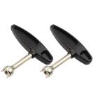 2-Pack Golf Spike Wrench Set - Stainless Steel Tool for Removal & Adjustment | Portable with ABS Handle - Buy Online on GoSupps.com