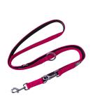 DDOXX Air Mesh Dog Leash 2m | Double Leash for Small & Large Dogs | Pink XS Rosa | Perfect for Walking Running & Training - Buy Online on GoSupps.com