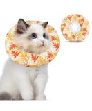 Kytpyi Halskrause Cat Collar - Adjustable Stain-Resistant Waterproof Cotton - Perfect for Cats & Small Dogs (17-27cm) - Buy Online on GoSupps.com