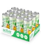 Acti-Vit Sparkling Flavoured Vitamin Water Cans - B Vitamins B5 B6 B9 B12, Vitamin C, D, Zinc, Magnesium, 0 Sugar - 12x 330ml Lemon Lime & Orange - Buy Online on GoSupps.com