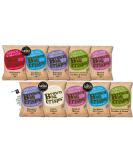 Brown Bag Crisps the best bulk crisps Crisps Multipack (10-Pack 40g) - Vegan and Gluten-Free Snacks with Cheese and Onion Salt and Vinegar Prawn Cocktail Flavours The Perfect Pub Snacks at home - Buy Online on GoSupps.com