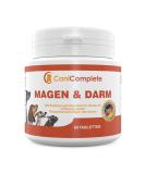 Canicomplete Stomach & Intestine Diarrhea Tablets for Dogs & Cats | Digestive Health Support with Bentonite - Buy Online on GoSupps.com