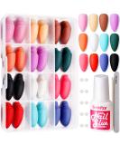 Teenitor Matte Almond Press On Nails - 12 Pack Medium Length Almond Shape Fake Nails in 12 Colors - Short Stiletto Matte Acrylic Nails Glue On for a Chic Look - Buy Online on GoSupps.com