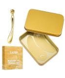 Lictin Reusable Silicone Eye Patches Firm & Lift Under Eye Treatment to Reduce Wrinkles & Fine Lines | Includes Metal Applicator & Tin Case - Buy Online on GoSupps.com