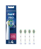 Oral-B Pro Floss Action Electric Toothbrush Head X-Shaped And Interdental Bristles For Deeper Plaque Removal Pack of 4 Toothbrush Heads White - Buy Online on GoSupps.com