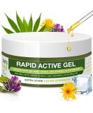 HANF Rapid R ckenSchmerzen Gel - Extra Strong Muscle Relief for Arthritis Rheumatism & Leg Pain | International Shipping - Buy Online on GoSupps.com