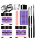 Colorful Acrylic Powder Set for Nail Extensions - 3 Colors Acrylic Nail Kit - Buy Online on GoSupps.com