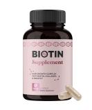 Thicker Hair Growth Vitamins for Women - Extra Strength Biotin & Collagen Supplement for Fuller Hair - 60 Count - Buy Online on GoSupps.com