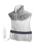 GOQOTOMO PJH-King Heating Pad - Fast-Heating Technology for Pain Relief - 26X38 Hot Pad for Back, Waist, Shoulder, Neck Cramps - Moist/Dry Heat Therapy, Auto-Off - Buy Online on GoSupps.com