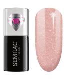 Semilac Extend Care Base 5in1 804 Glitter Soft Beige Gel Nail Polish Functions Long Lasting and Easy to Apply UV/LED Gel Nails 7ml 804 Glitter Soft Beige 7 ml (Pack of 1) - Buy Online on GoSupps.com