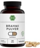 Buy Brahmi Capsules Bio - 180 Vegan Capsules | 1500mg Daily Dose | Additive-Free | Made in Germany - Biocontor - Buy Online on GoSupps.com