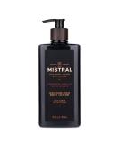 Mistral Men's Moisture-Rich Body Lotion - Bourbon Vanilla | 13.5 Fl Oz | Hydrating & Nourishing for All Skin Types | International Shipping Available - Buy Online on GoSupps.com