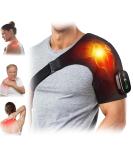 Relieflylab 3-in-1 Heated Shoulder Massager & Heating Pad - Pain Relief Brace for Men & Women - Buy Online on GoSupps.com
