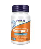 Now Foods Omega-3 Molecularly Distilled 30 Softgels - Buy Online on GoSupps.com