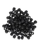 ANGGREK 100 Pieces Black Hair Braiding Beads - Premium Dreadlocks & DIY Hair Accessories - Buy Online on GoSupps.com