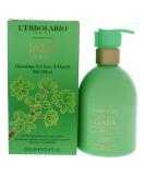 L'Erbolario Jade Plant Cleansing Gel - Moisturizing Floral Citrus Body Wash for Face & Hands - 9.4 Oz - Revitalizing Softening Skincare - Buy Online on GoSupps.com
