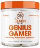 Genius Gamer Focus & Brain Booster - 80 Capsules for Enhanced Concentration & Cognitive Performance - Buy Online on GoSupps.com
