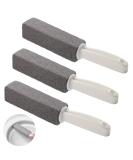 3-Piece Pumice Stone Cleaning Set with Handle | Versatile Toilet Kitchen Bathroom & Foot Care - Ideal for Household Cleaning - Buy Online on GoSupps.com