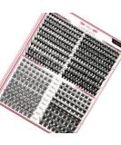 PRO 440 Pcs Cluster Lashes 4 Styles Lash Clusters DIY Eyelash Extension 30D 40D Individual Lashes Thin Band Easy to Apply at home Lashes(4 Styles 8-16mix) 8-16 mix 4 Styles (440 Pcs) - Buy Online on GoSupps.com
