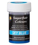 Sugarflair Sky Blue Pastel Food Colouring Paste - 25g | Highly Concentrated for Sugar Pastes, Buttercream, Royal Icing | Subtle Dye - Buy Online on GoSupps.com