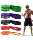 Buy Resistance Bands Set - Pull Up Assist & Workout Bands for Men & Women | Multicolor Long Exercise Bands for Fitness Training & Physical Therapy - Buy Online on GoSupps.com