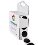 ChromaLabel 0.75 Inch Permanent Round Target Pasters - 1000 Labels - Black - Buy Online on GoSupps.com