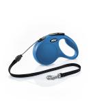 Flexi New Classic Blue Medium Cord Leash - 16 Feet | Durable & Stylish Dog Leash for International Shipping - Buy Online on GoSupps.com
