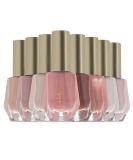 Nicole Miller Nail Polish Collection- 8 Piece Nail Polish Set in Nude Colors - Buy Online on GoSupps.com