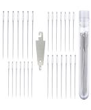 28 Large Eye Sharp Stitching Needles for Needlework - Variety Sizes in Handy Storage Tube - Buy Online on GoSupps.com