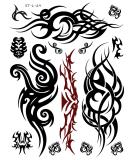 Supperb Tribal Temporary Tattoos - Bold Tribal Swirls | High-Quality Body Art - Buy Online on GoSupps.com
