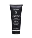 Apivita Black Detox Cleanser 150ml - Purifying Face Wash | Buy Online Internationally - Buy Online on GoSupps.com