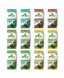 GimMe Organic Roasted Seaweed Sheets Variety Pack - 12 Count | Keto, Vegan, Gluten-Free | Rich in Iodine & Omega-3 | On-the-Go Snack for Kids & Adults | 6 Flavors Included - Buy Online on GoSupps.com