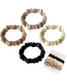 Sularpek Silk Hair Ties - 4 Pack Satin Scrunchies for Women & Girls | Hair Accessories in 4 Colors - Buy Online on GoSupps.com
