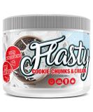 Sinob Flasty taste powder (Cookie Chunks & Cream) with many real chunks (biscuit pieces) 1 x 250g - more then just a flavor - low -calorie flavor powder with only 8 kcal per portion - Buy Online on GoSupps.com