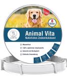 Animal Vita Tick Collar for Dogs - Waterproof Adjustable & 8-Month Natural Protection Against Ticks - Buy Online on GoSupps.com