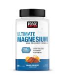 Force Factor Ultimate Magnesium Supplement Magnesium for Sleep Stress Relief Calm and Relaxation Magnesium Chewable Vegan Gluten Free & Non-GMO Orange Creamsicle Flavor 60 Soft Chews - Buy Online on GoSupps.com