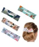 4 Pieces Hair Bun Maker | Reusable Donut Hair Twist Clips for Thick & Long Hair | Perfect Hair Knot Tool & Accessory - Buy Online on GoSupps.com